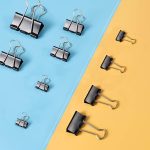 208 PCS Binder Clips Paper Clamps Assorted Sizes, Metal Paper Binder Clip, Black Binding Paperwork Clamp Bulk, School Teachers Office Supplies - Image 4